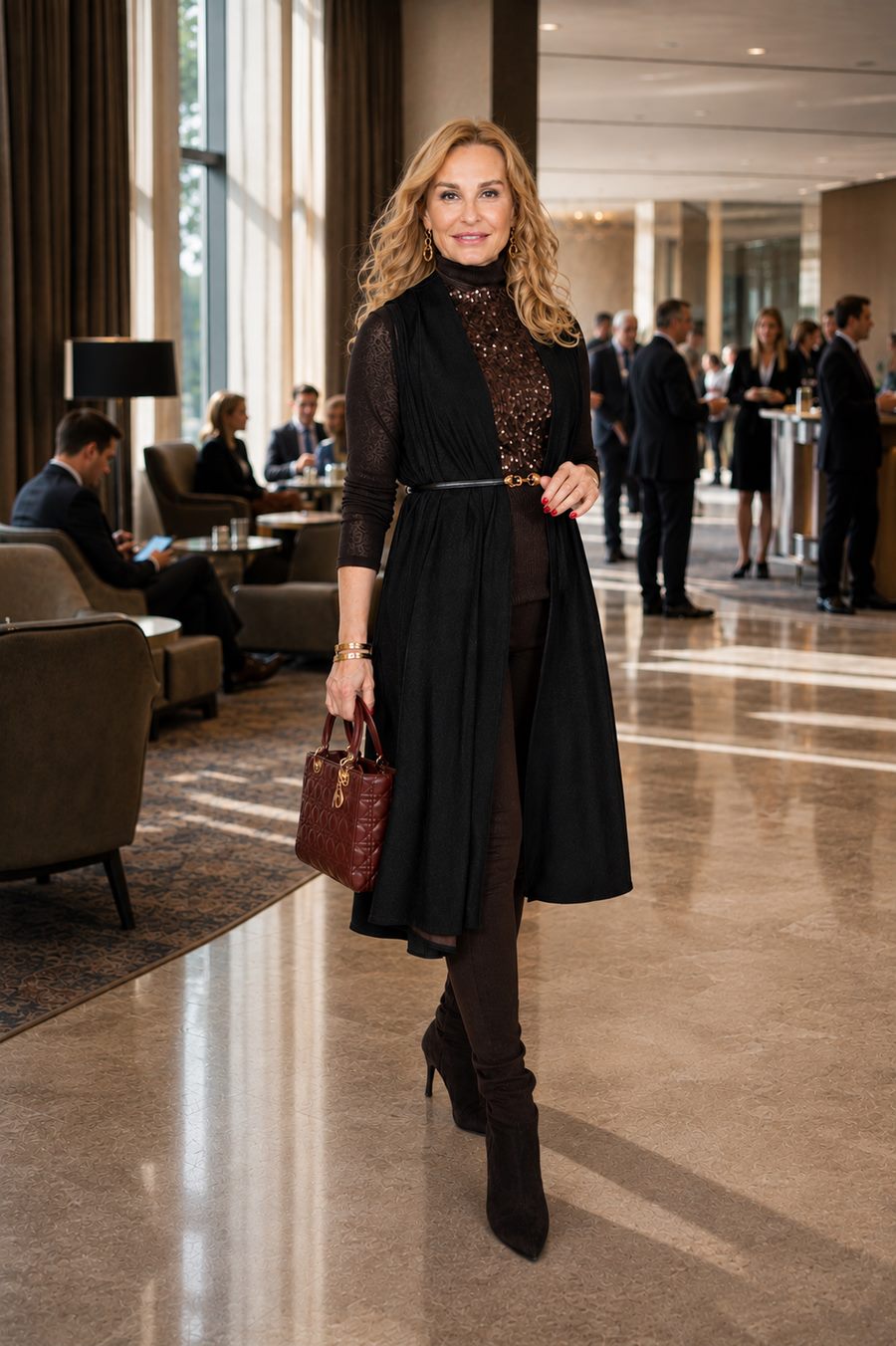 Dr. Dr. Polina Kotlarenko in der Lobby